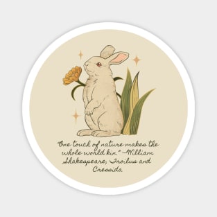 Shakespeare Rabbit Magnet